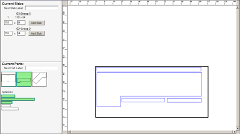 Slab Nesting in QuickQuote