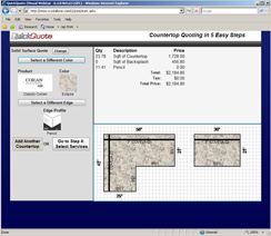 QuickQuote Lite's Main Interface