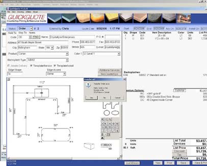 QuickQuote transfers to QuickBooks.