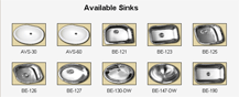 Sink Selection Window