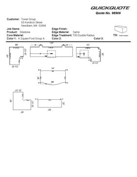 Click to see a sample work order.